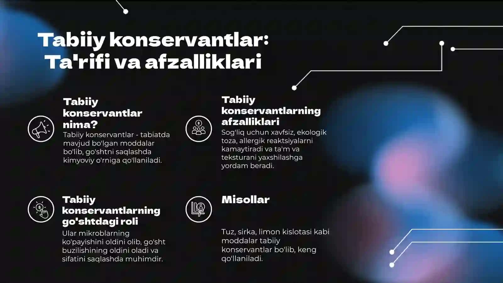 Tabiiy va Sintetik Konservantlar 3