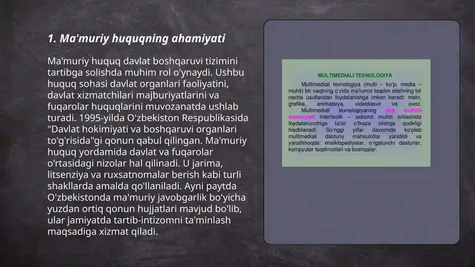 Ma'muriy huquq turlari va metodlari 3
