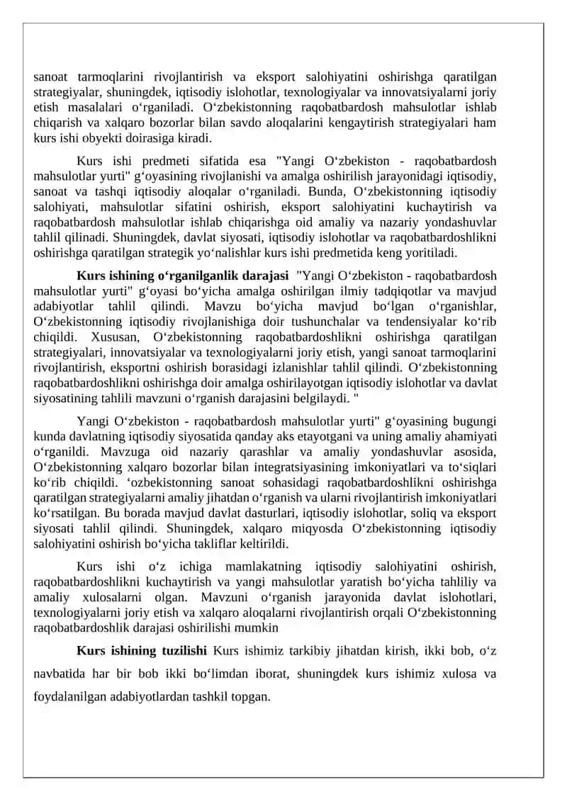 Yangi O'zbekiston Raqobardosh Maxsulotlar Yurti 3