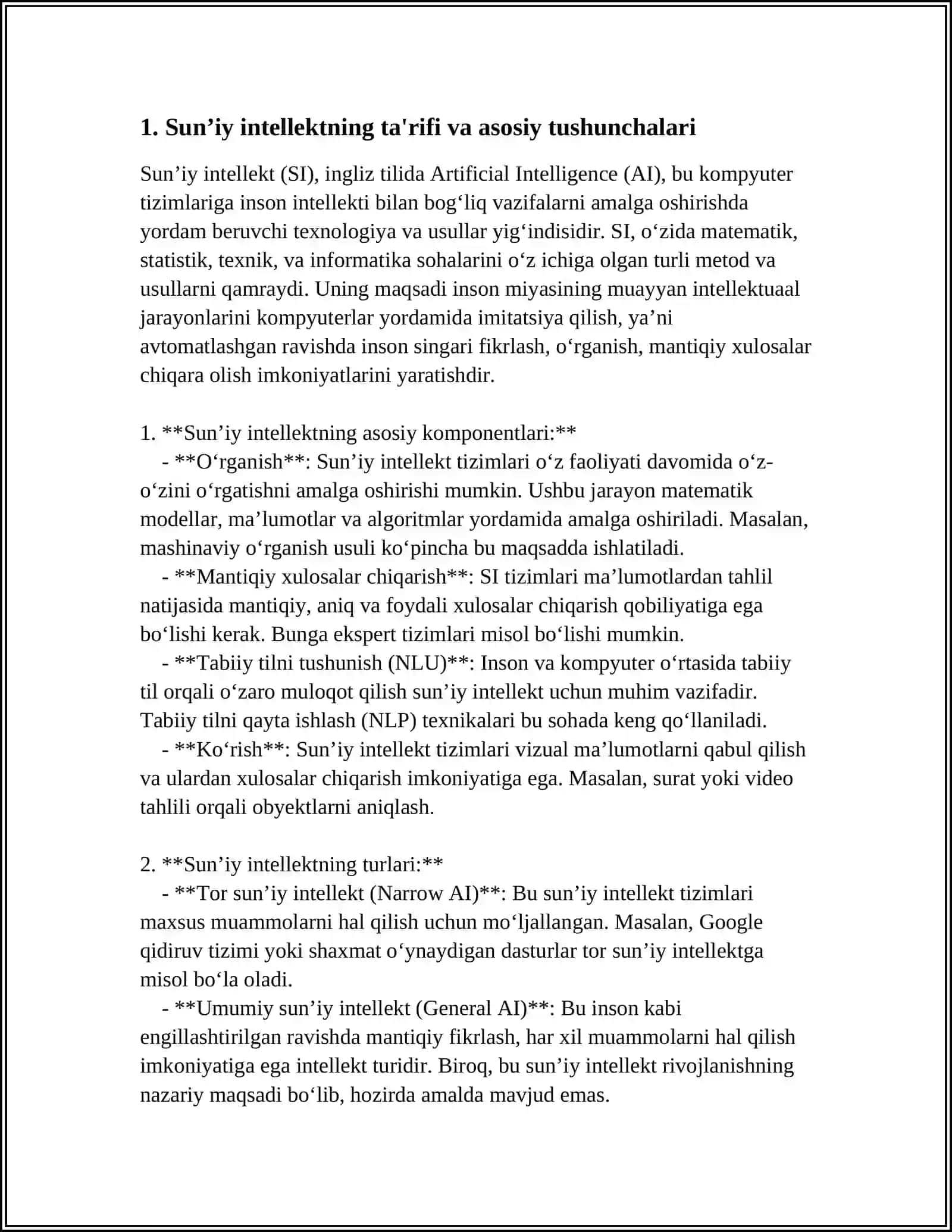 SUN’IY INTELLEKT 3
