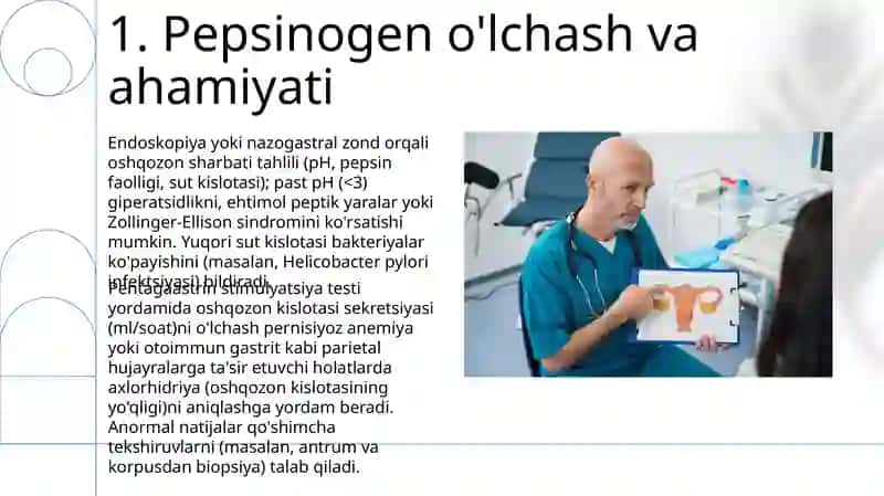 Oshqozon suyuqligi tashhisining klinik ahamiyati 3