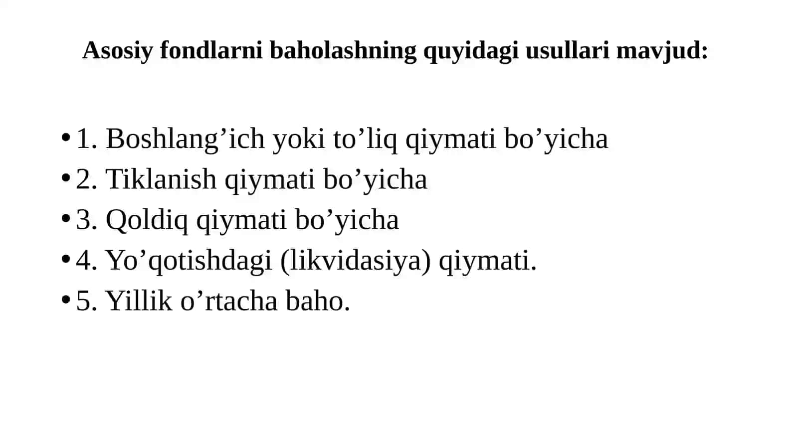 Korxonaning asosiy fondlari 3
