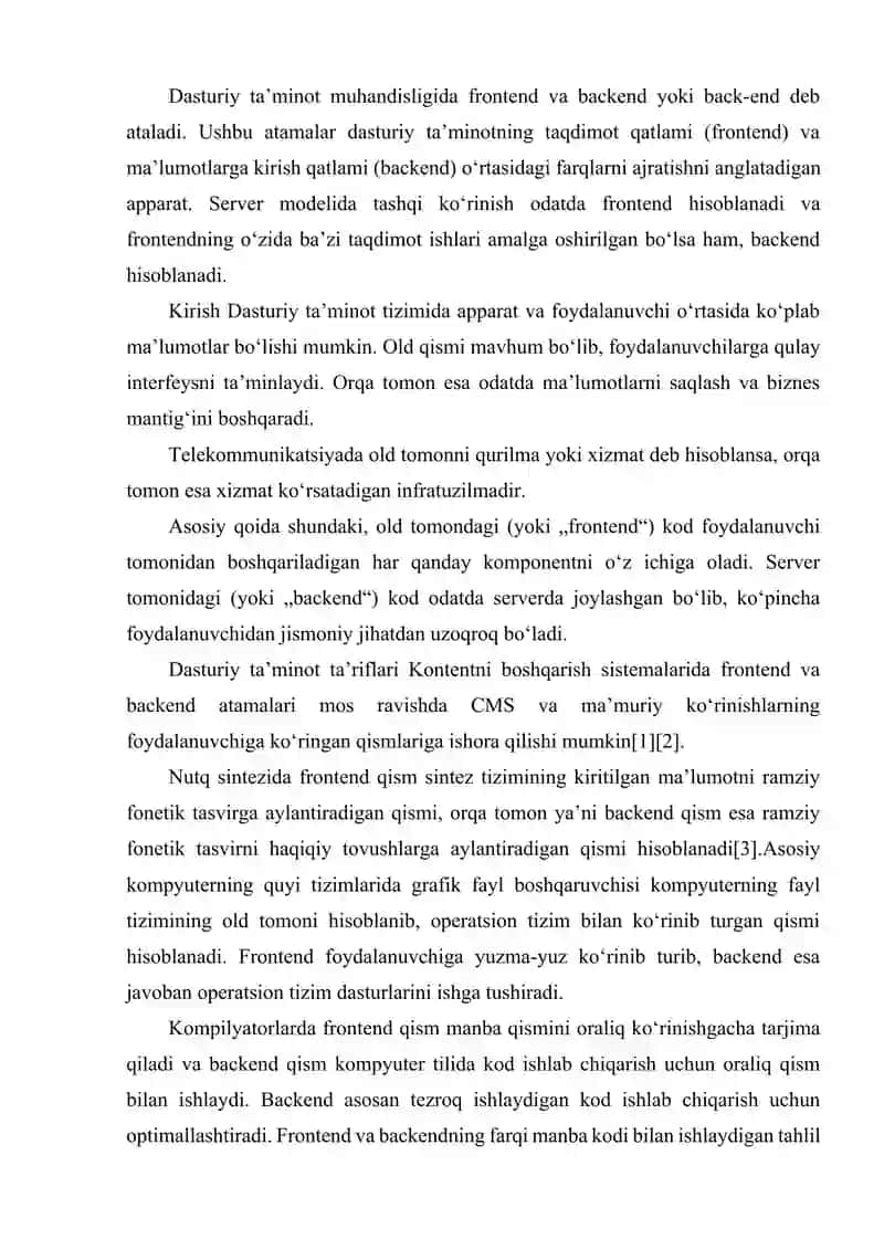 ILGARI O‘RGANGAN BILIMLARNI INTEGRATSIYA QILIB YAKUNIY INTERAKTIV VEB-ILOVA YARATISH. 3