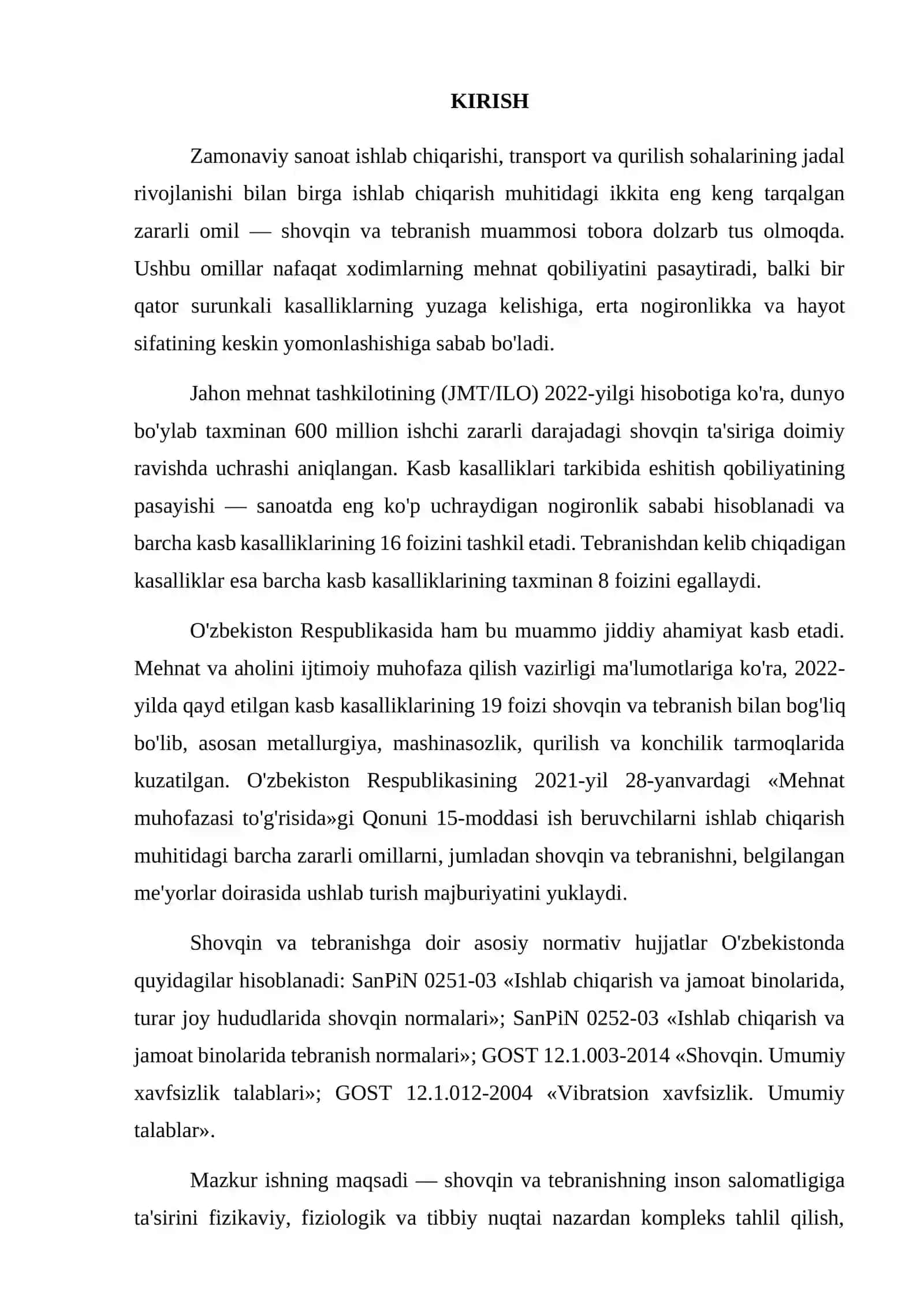 Shovqin va tebranishlarning inson salomatligiga ta'siri 3