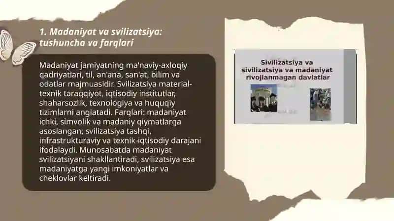 Madaniyat va Sivilizatsiya 3