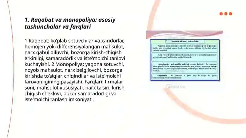 Raqobat va Monopoliya 3