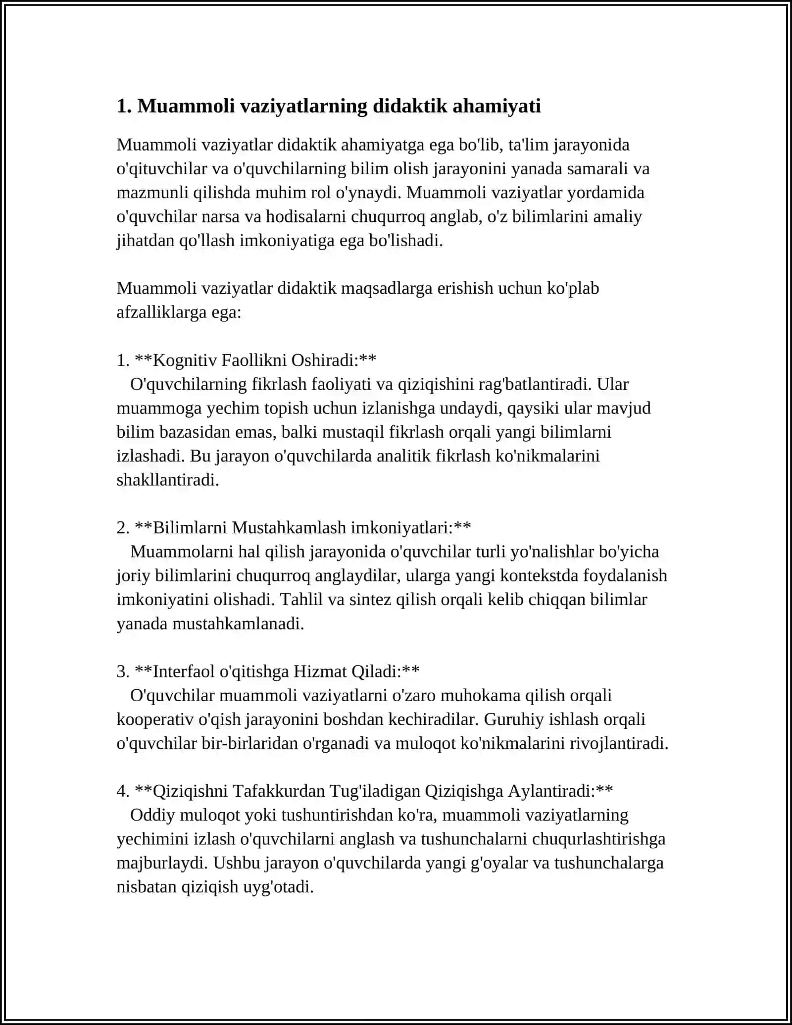 BIOLOGIYA DARSLARIDA MUAMMOLI VAZIYATLAR YARATISH USULLARINI AHAMYATI 3