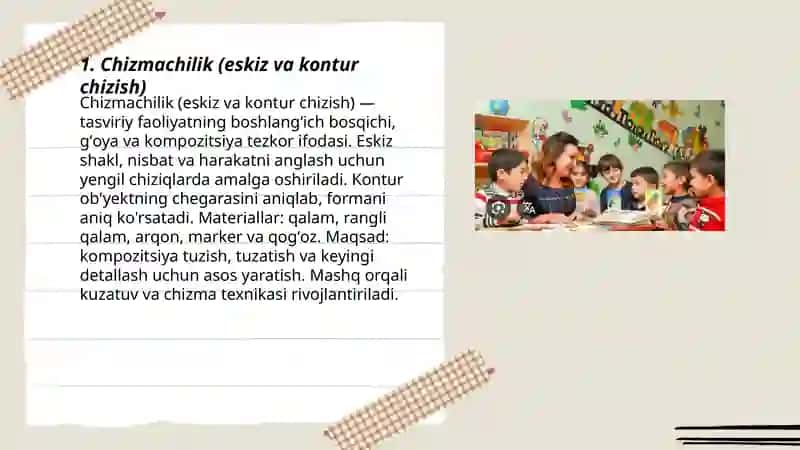 Chizmachilik (eskiz va kontur chizish) 3