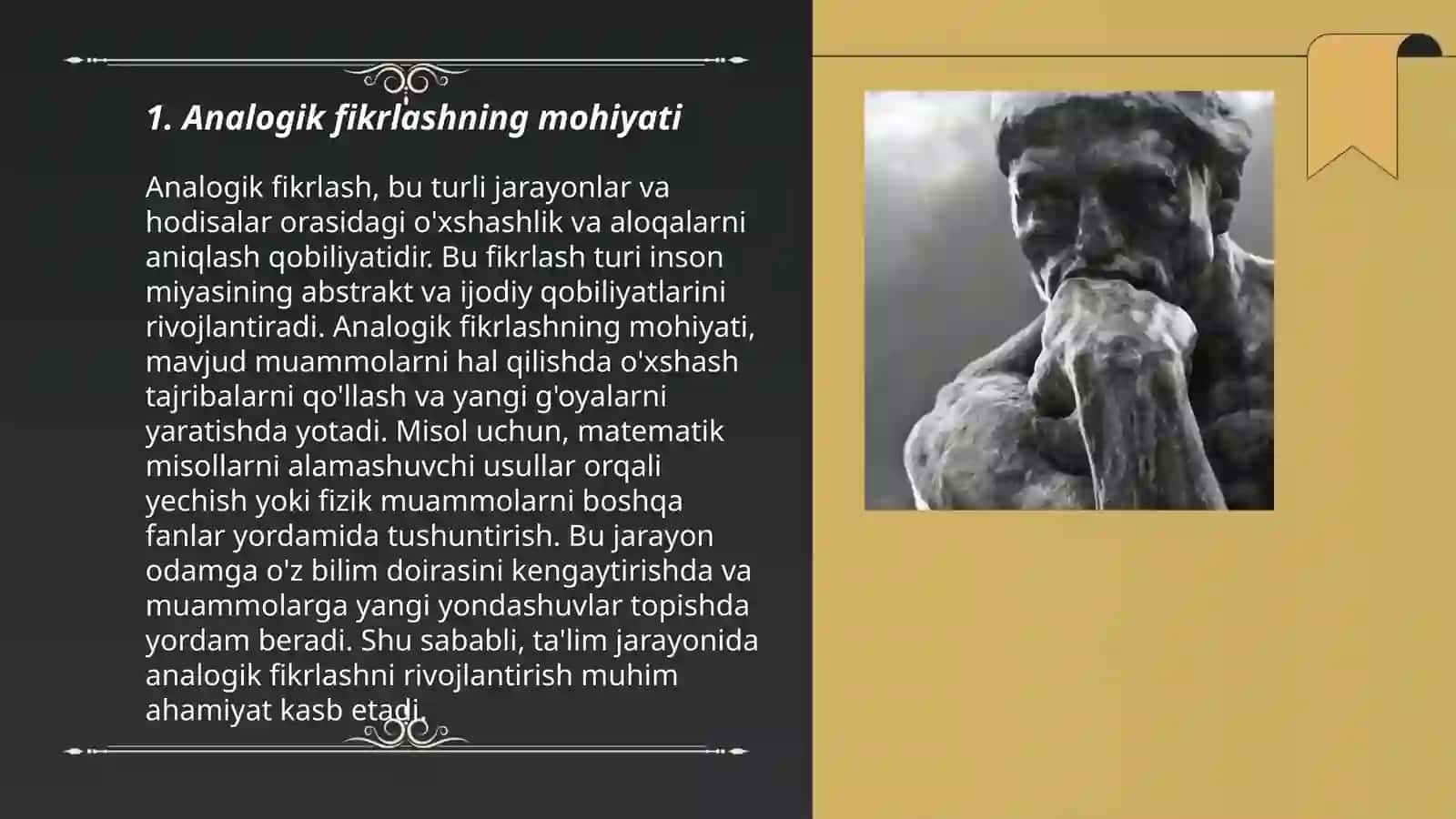 Analogik fikrlash 3