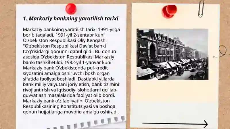 Markaziy bank haqida umumiy ma’lumot 3