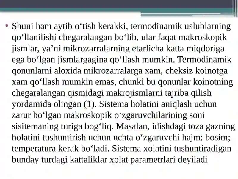 MOLEKULYAR-KINETIK NAZARIYA ASOSLARI 3