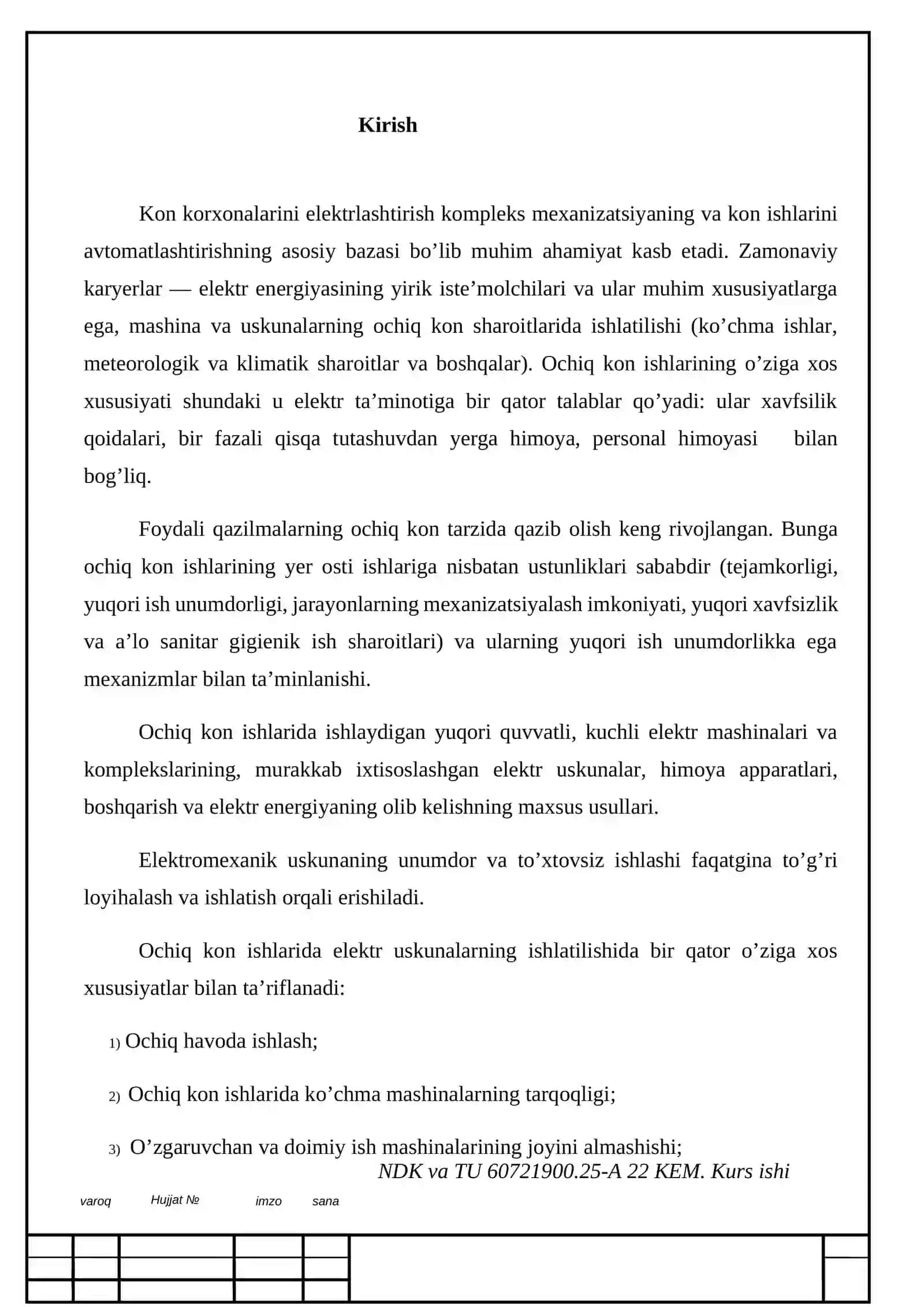 Kon konorxonalari elektrlaşhtirish kursi 3
