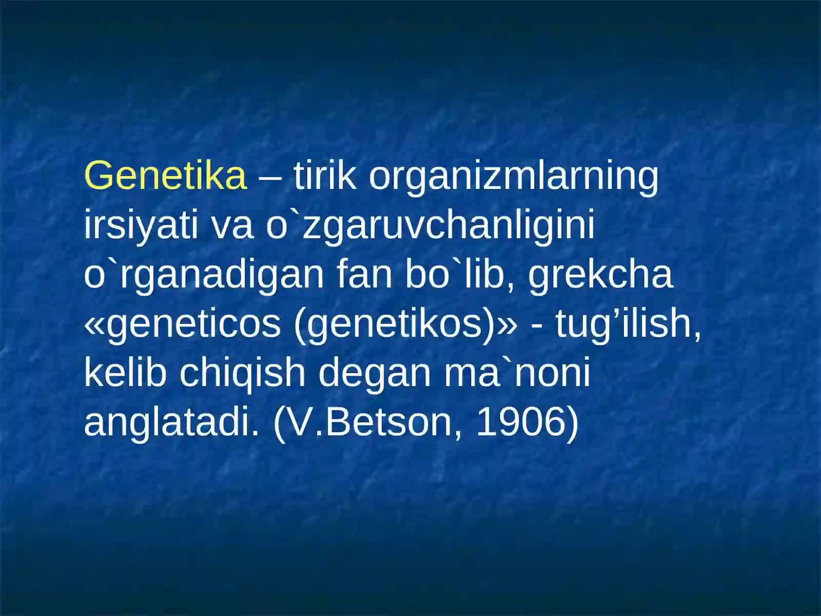 genetika fani 3