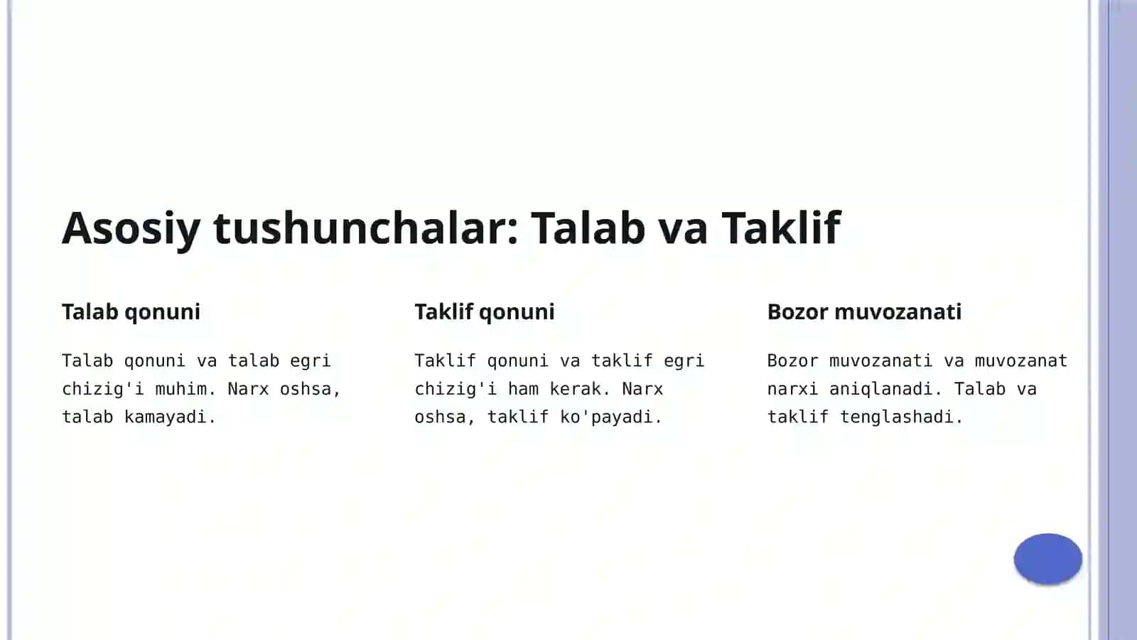 Mikroiqtisodiyot nazariyasiga kirish 3