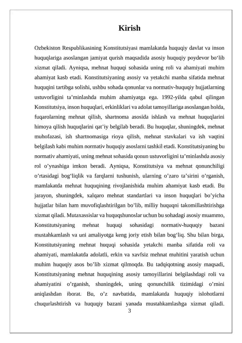Konstitutsiyaning Mehnat Huquqi 3