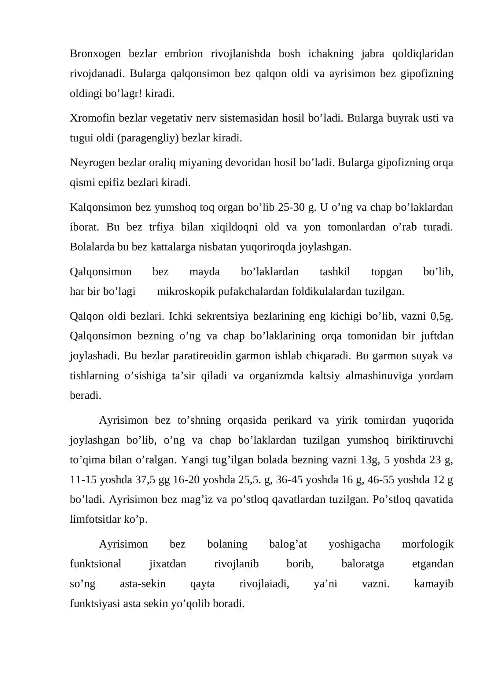 Ichki sekretsiya bezlari 3