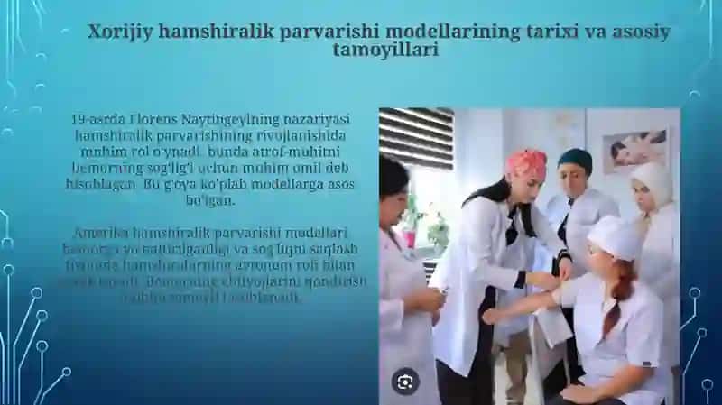 Xorijiy hamshirachilik parvarishi modeli 3