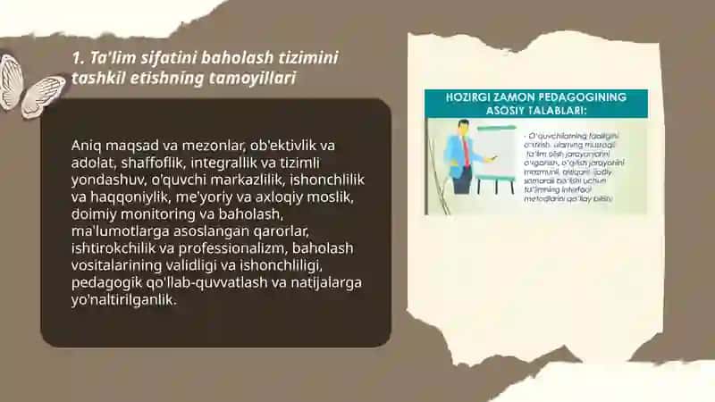 Ta'lim sifatini baholash jarayonini tashkil etish va takomillashtirish 3