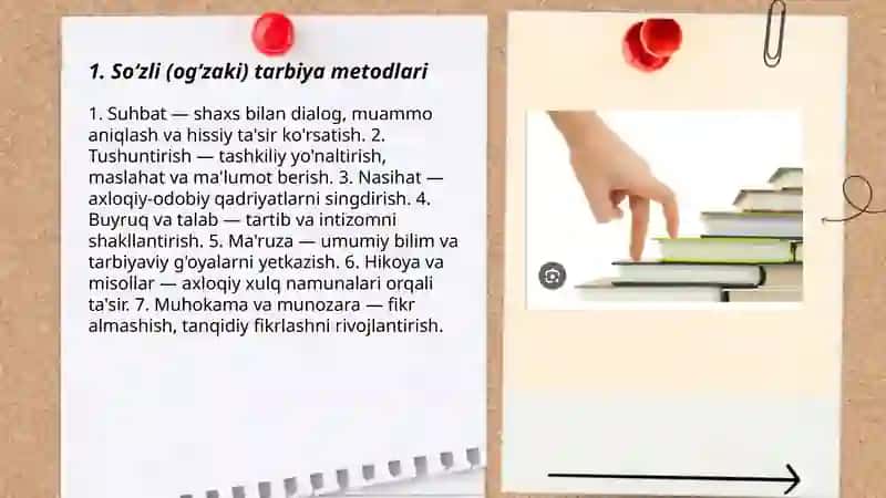 Tarbiyaning umumiy metodlari 3