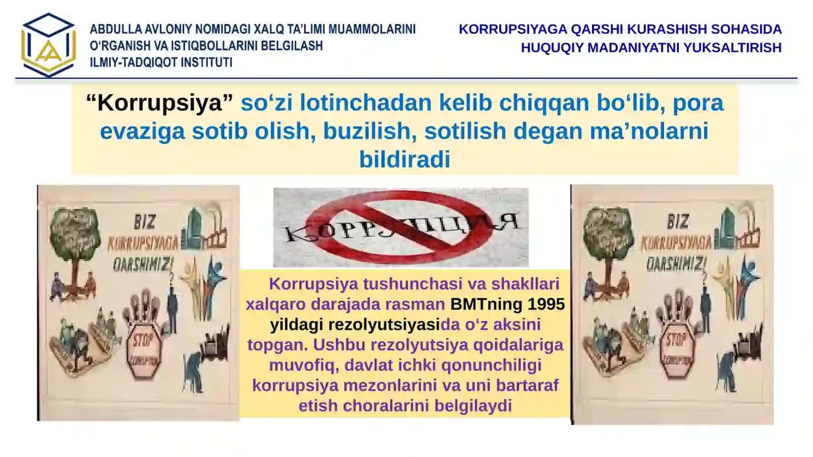 KORRUPSIYAGA QARSHI KURASHISH SOHASIDA HUQUQIY MADANIYATNI YUKSALTIRISH 3