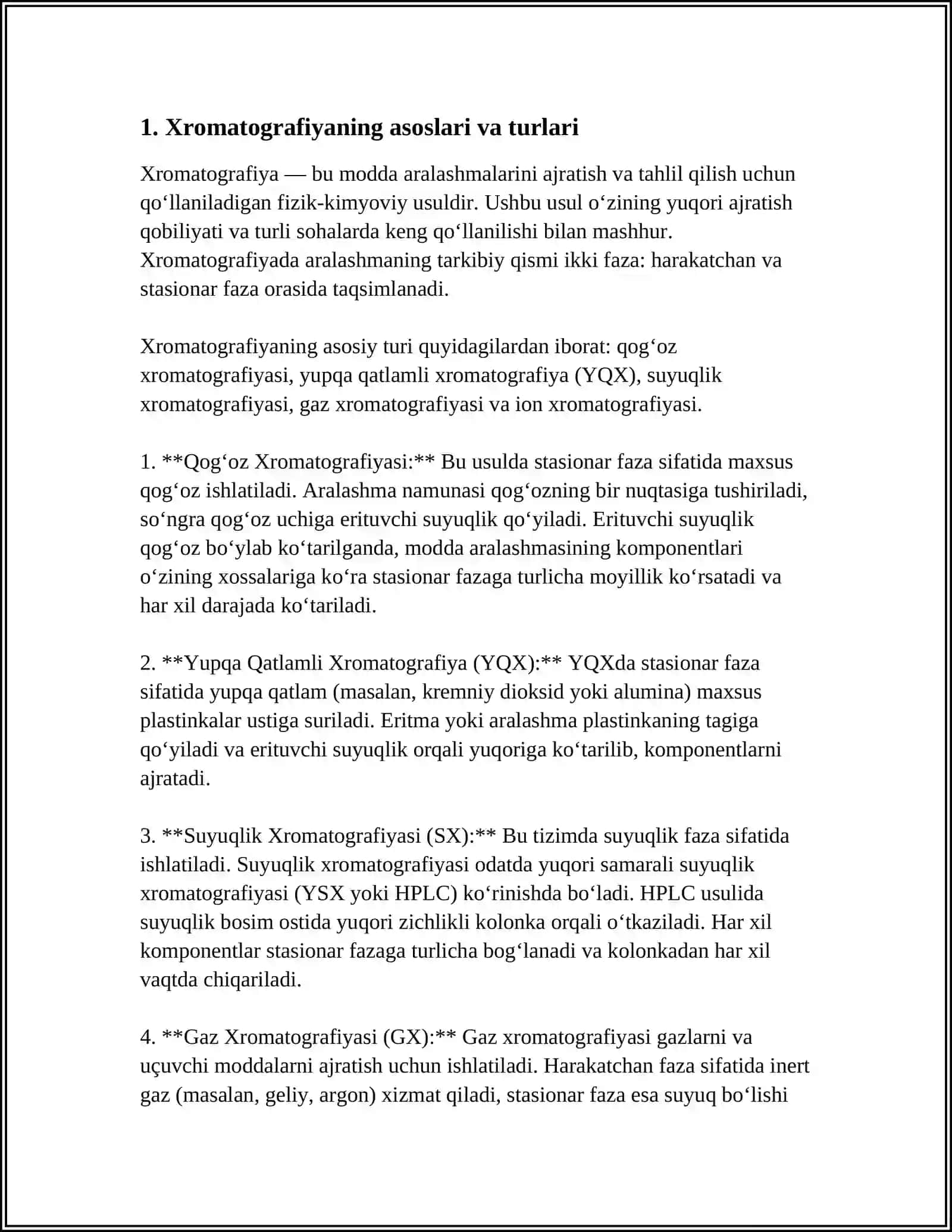 XROMATOGRAFIYANING TIBBIY IZLANISHLARDAGI IMKONIYATLARI 3