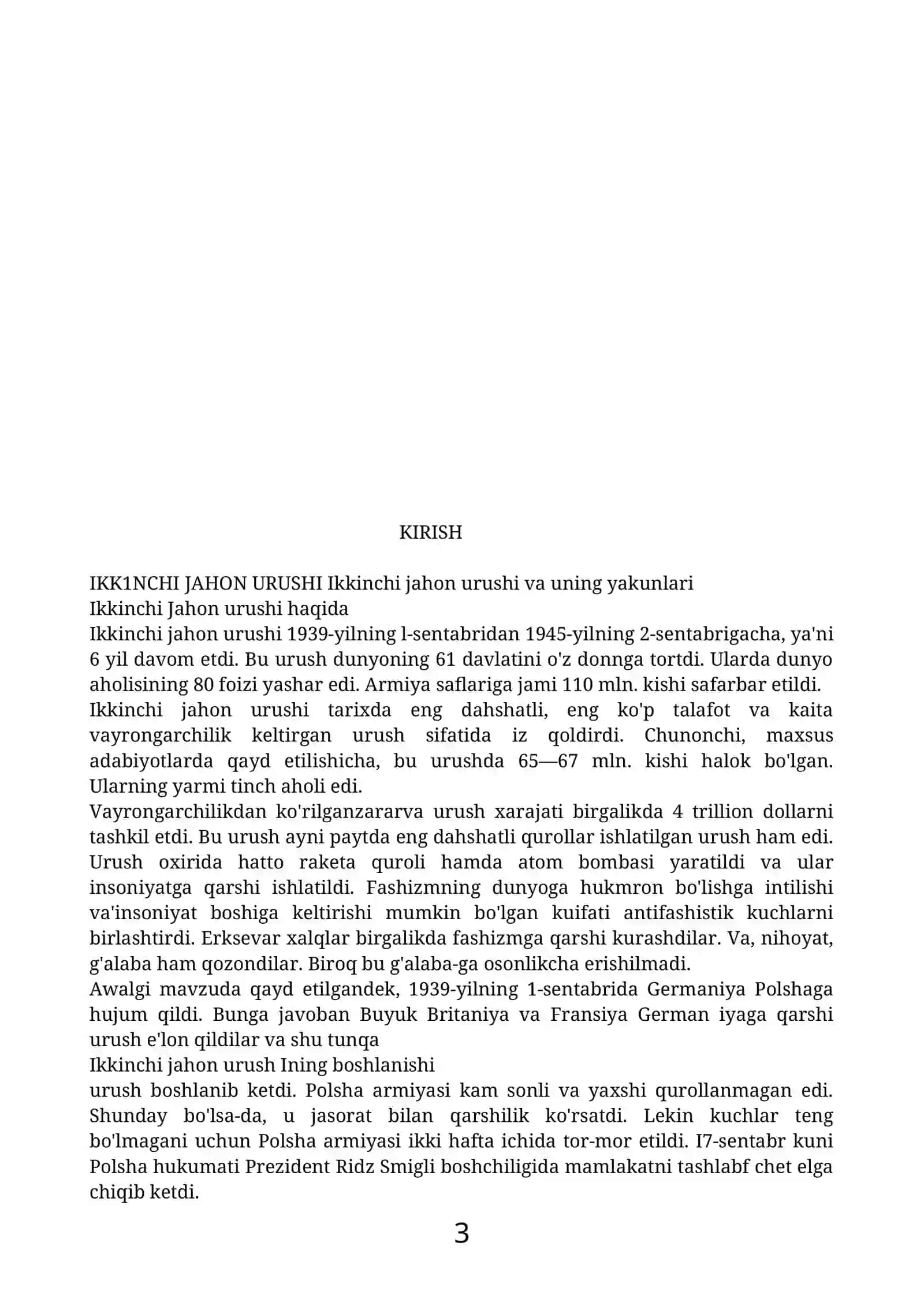 ’Eng yangi tarixdan’ kurs ishi 3