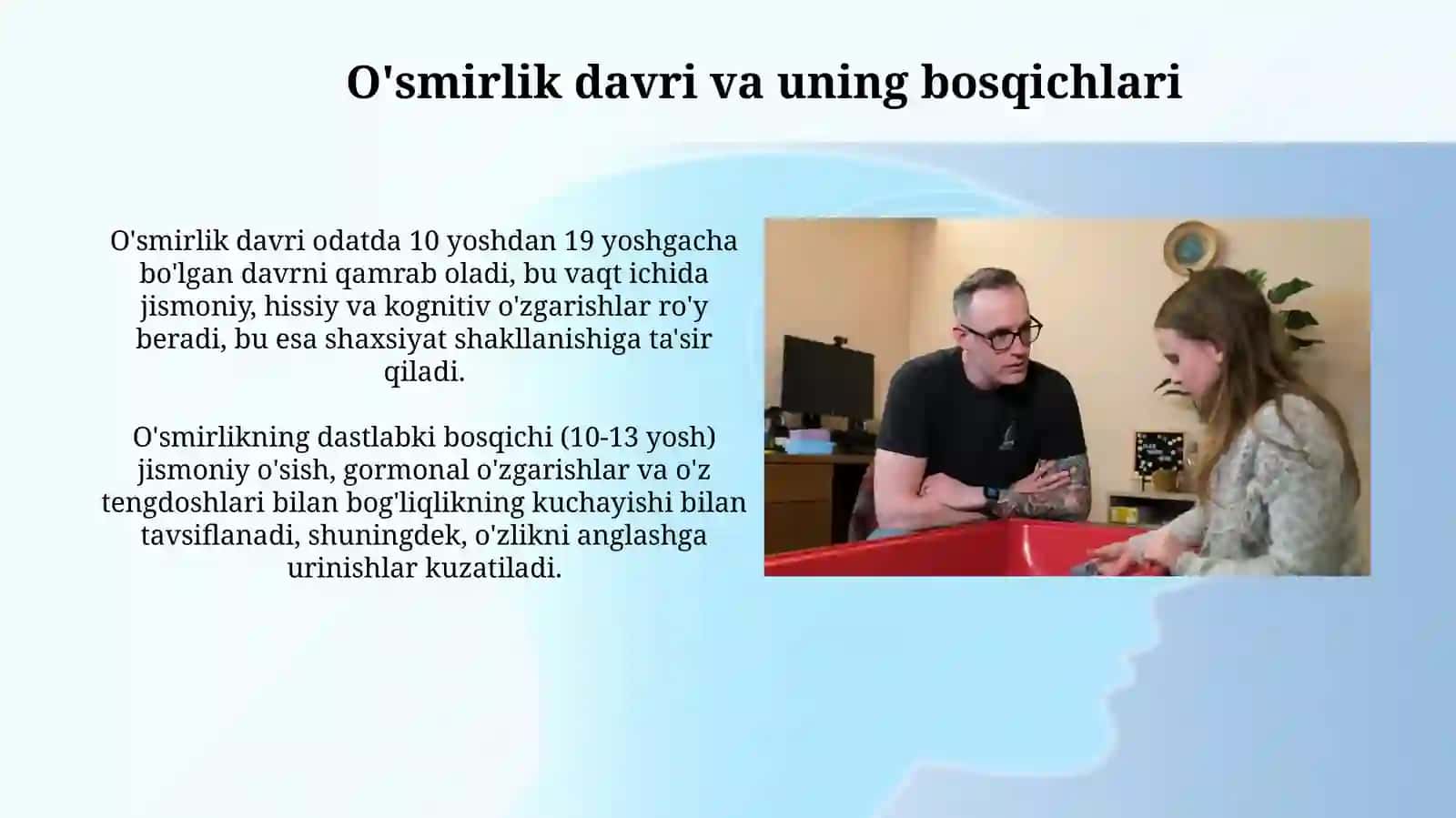 O'smirlik davri: Ta'rif, bosqichlar va asosiy o'zgarishlar 3