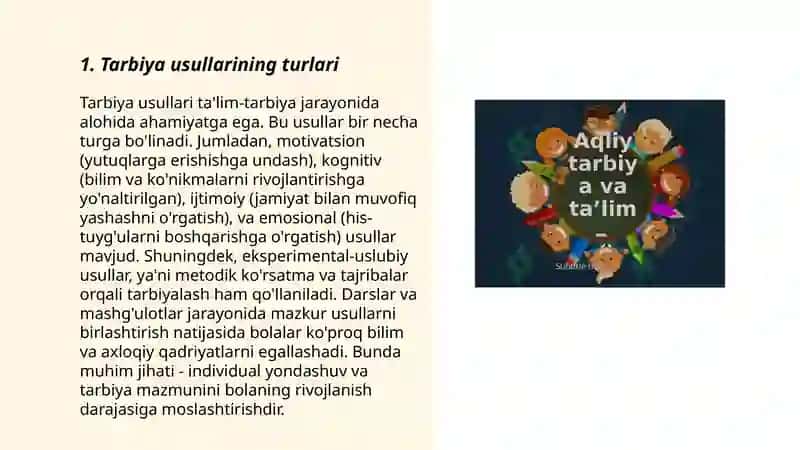 Tarbiya usullari 3