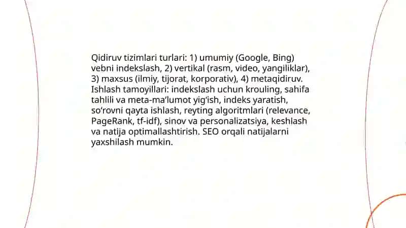 Internet tarmogʻida maʼlumotlarni qidirish. Emaildan foydalanish 3