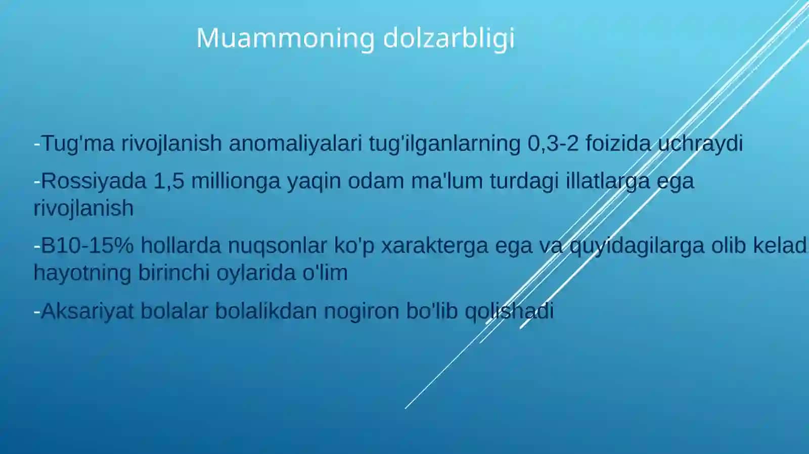 Malformatsiyalar 3