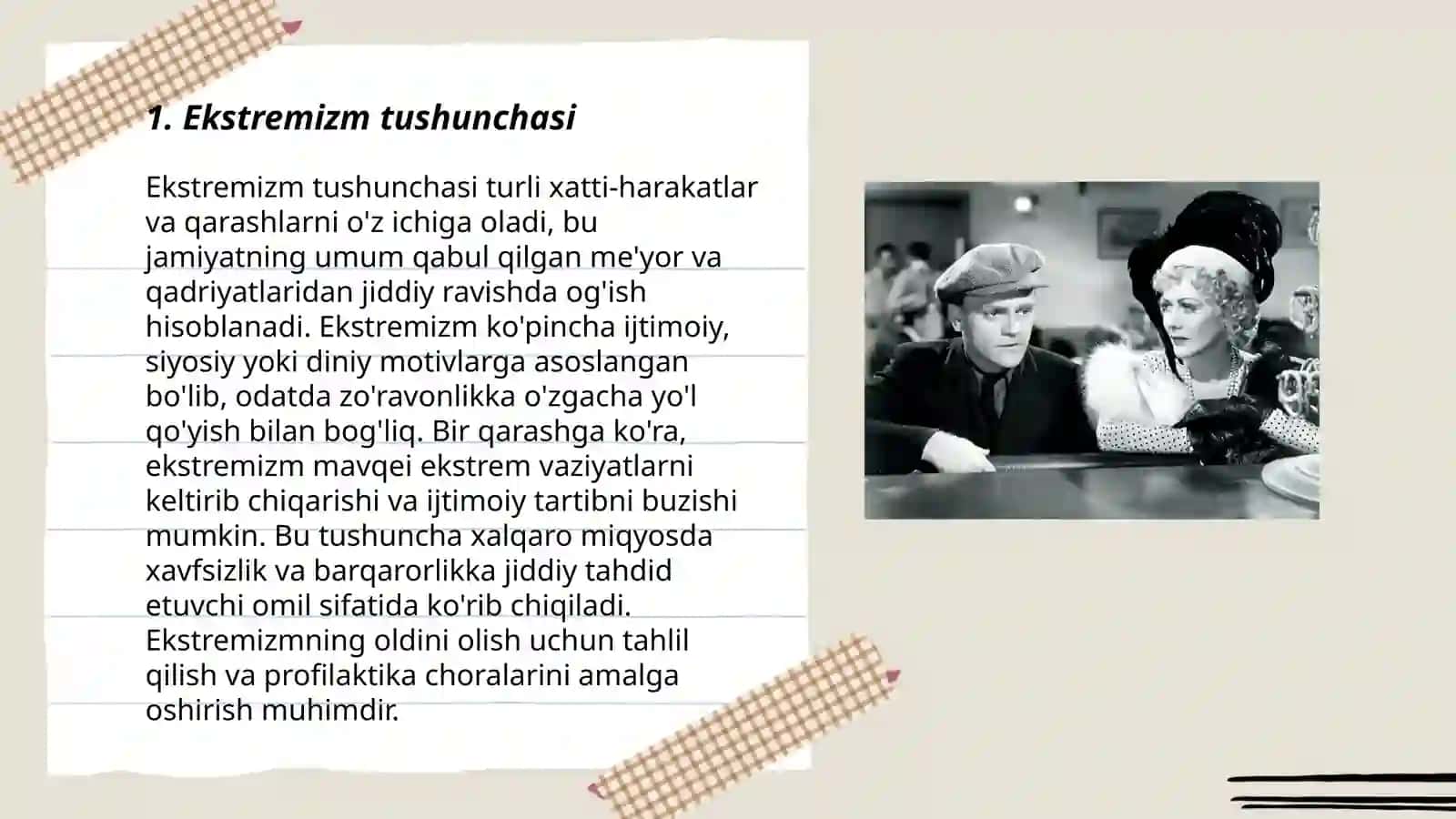 Ekstremizim va uning salbiy oqibatlari 3