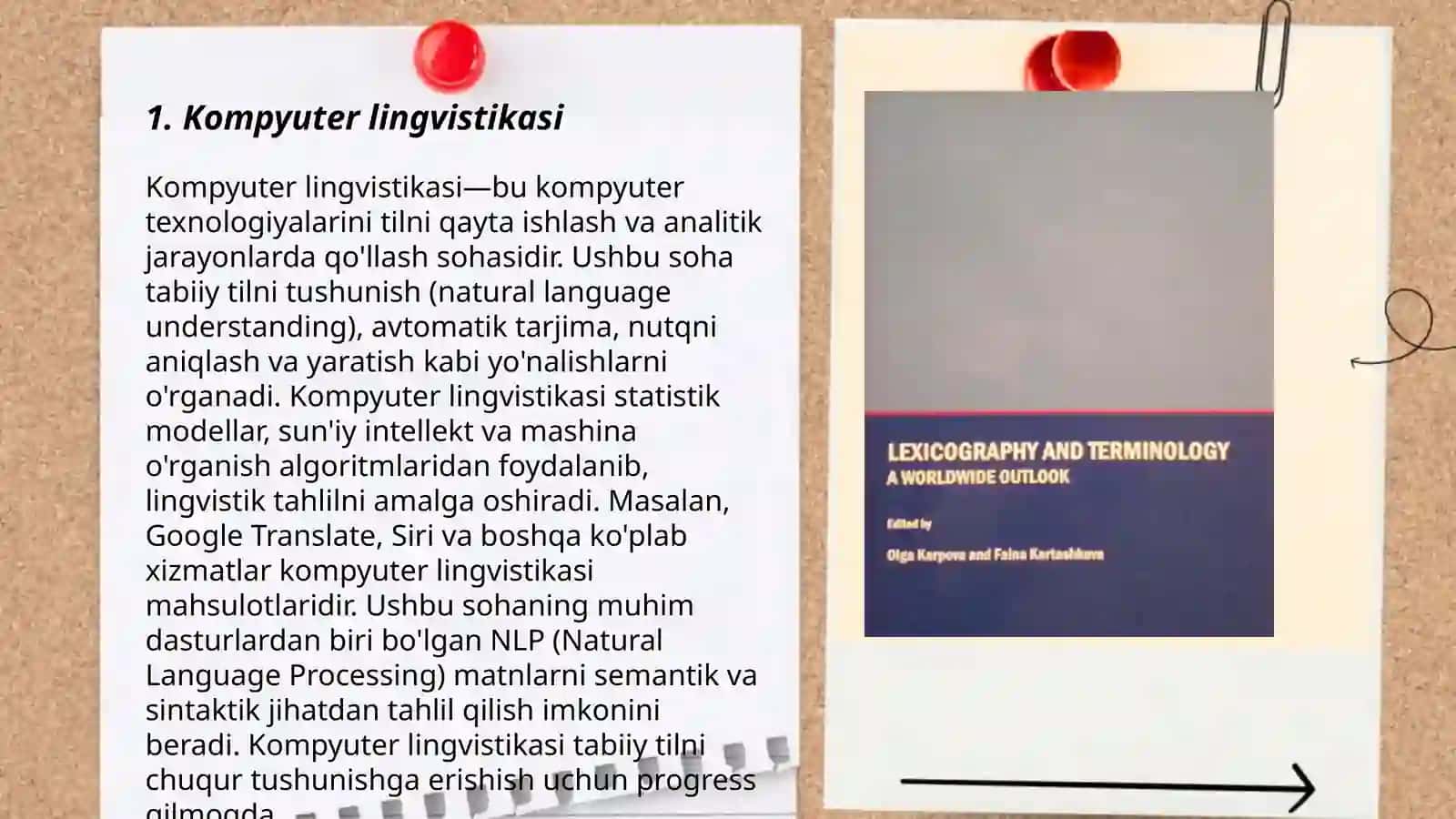 Kompyuter leksikografiyasi 3