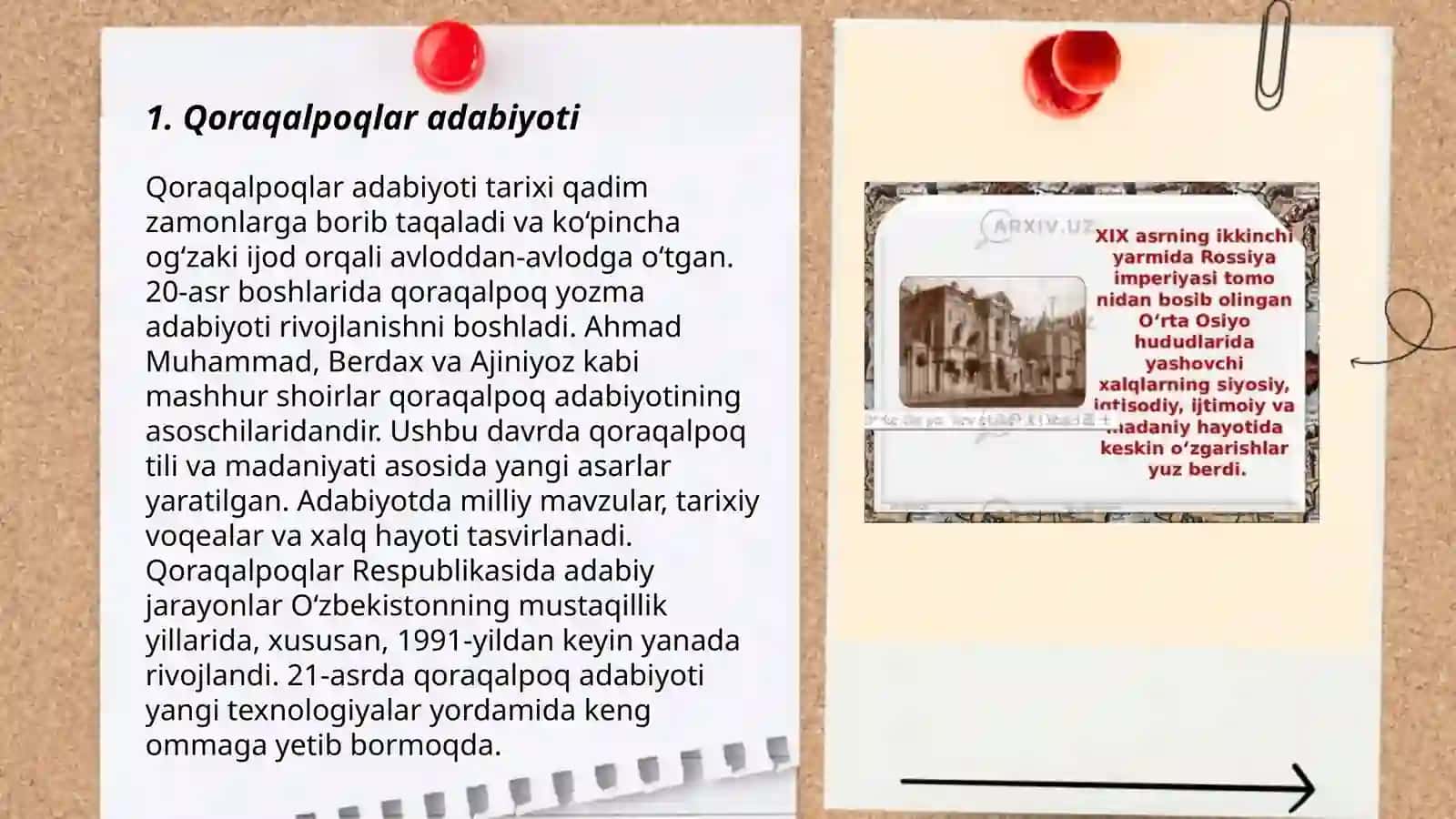 Qoraqalpoqlar adabiyoti 3