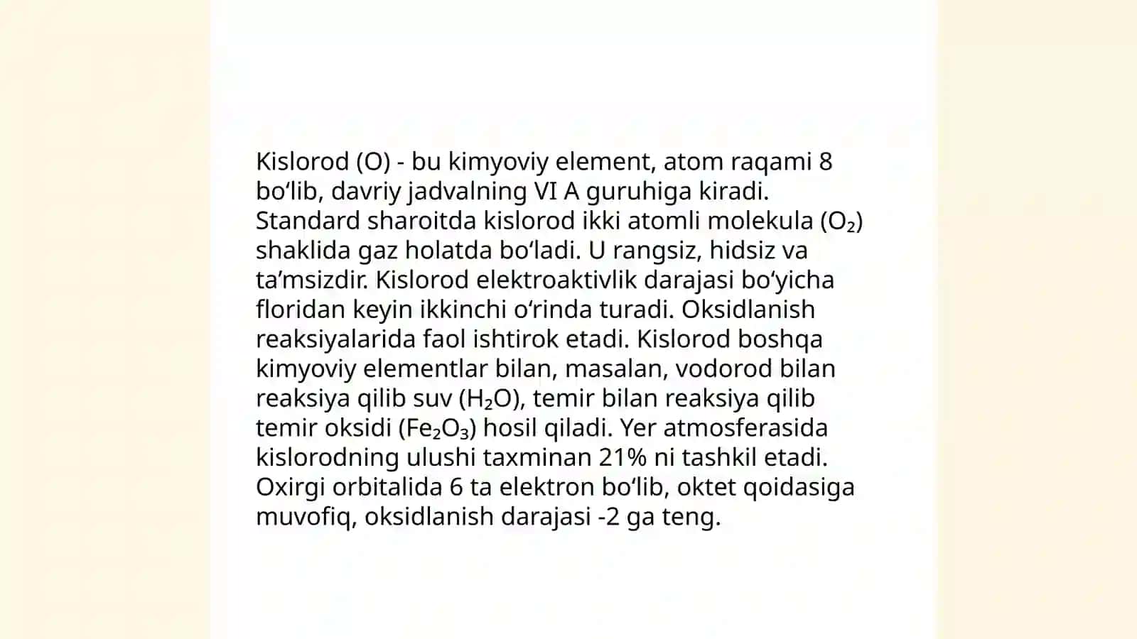 Kislorod 3