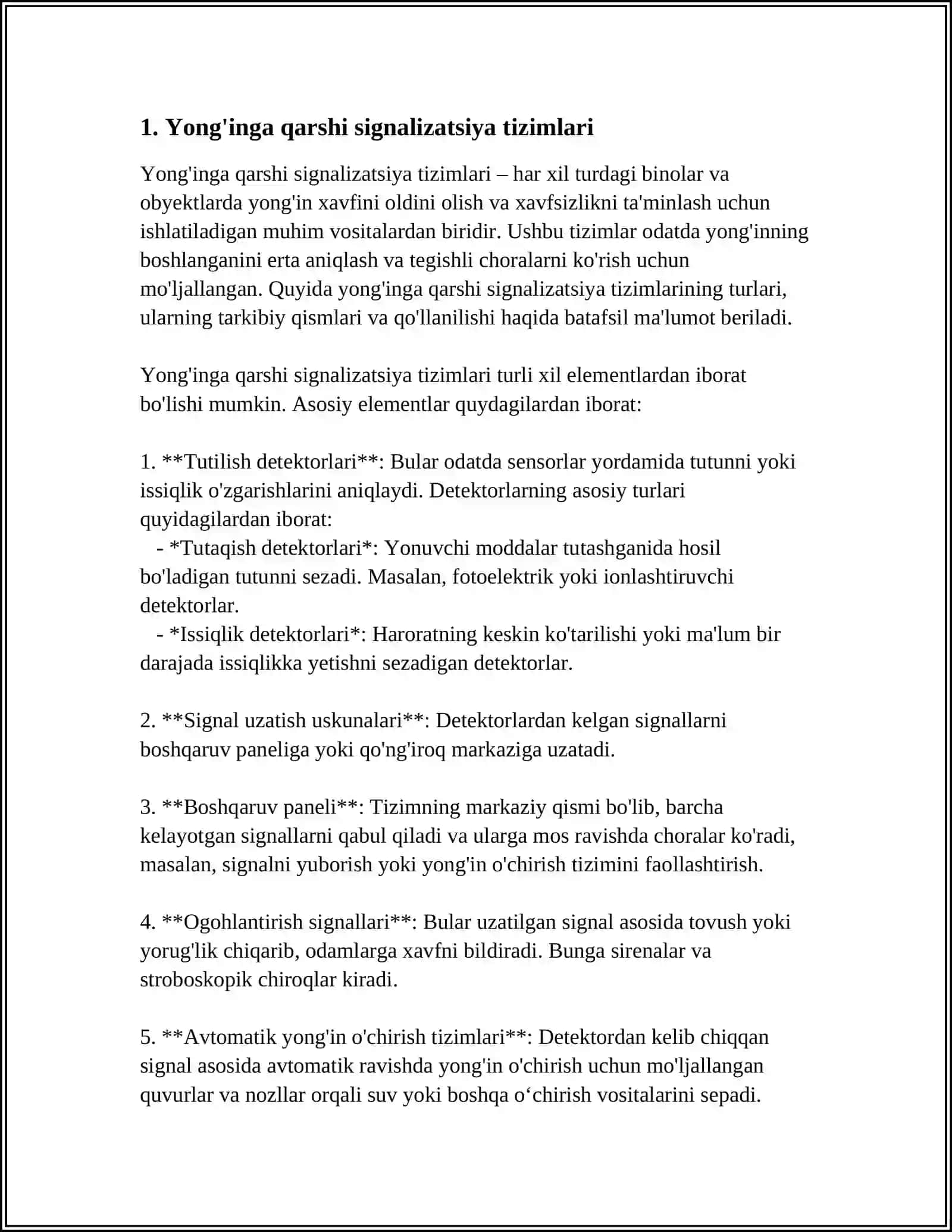 YONGʻINDAN HIMOYALANISHNING ZAMONAVIY TEXNIK VOSITALARI 3