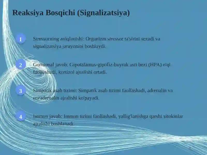 Umumiy Adaptatsion Sindrom: Patofiziologik Aspektlar 3