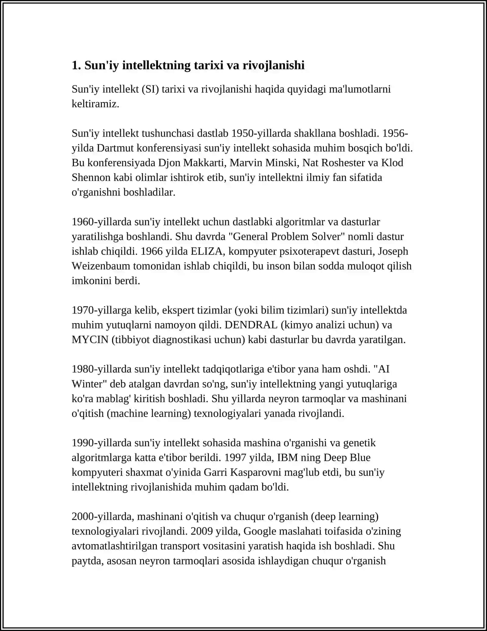 SUNʼIY INTELLEKT 3
