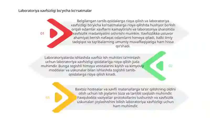 Labaratoriyalarda ishlash tartibi 3