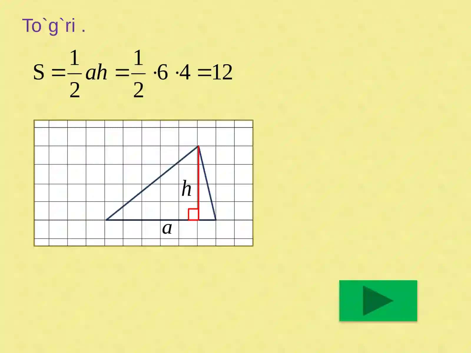 Geometrik masalalar yechish metodlari haqida 3