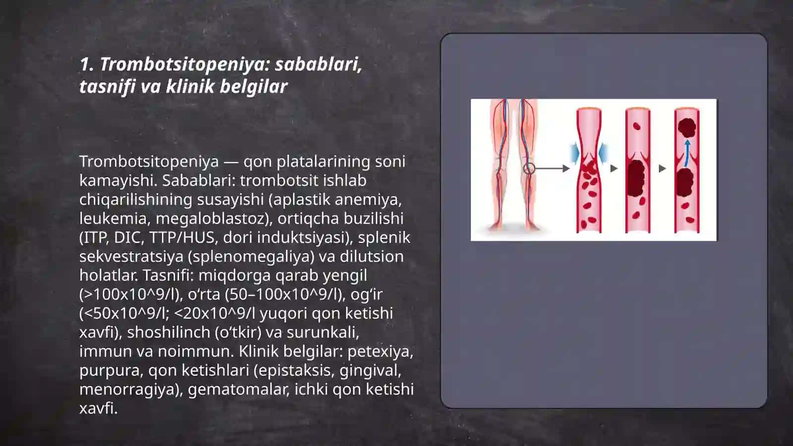 Trombotsitlar patologiyasi va ularni tekshirish usullari 3