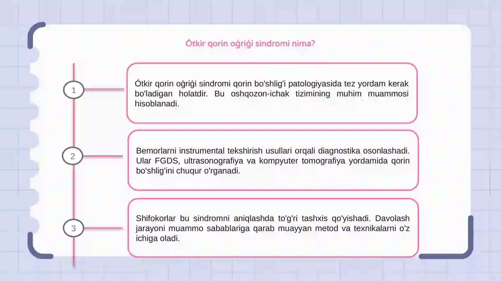 Ótkir qorin oģriģi sindromi 3
