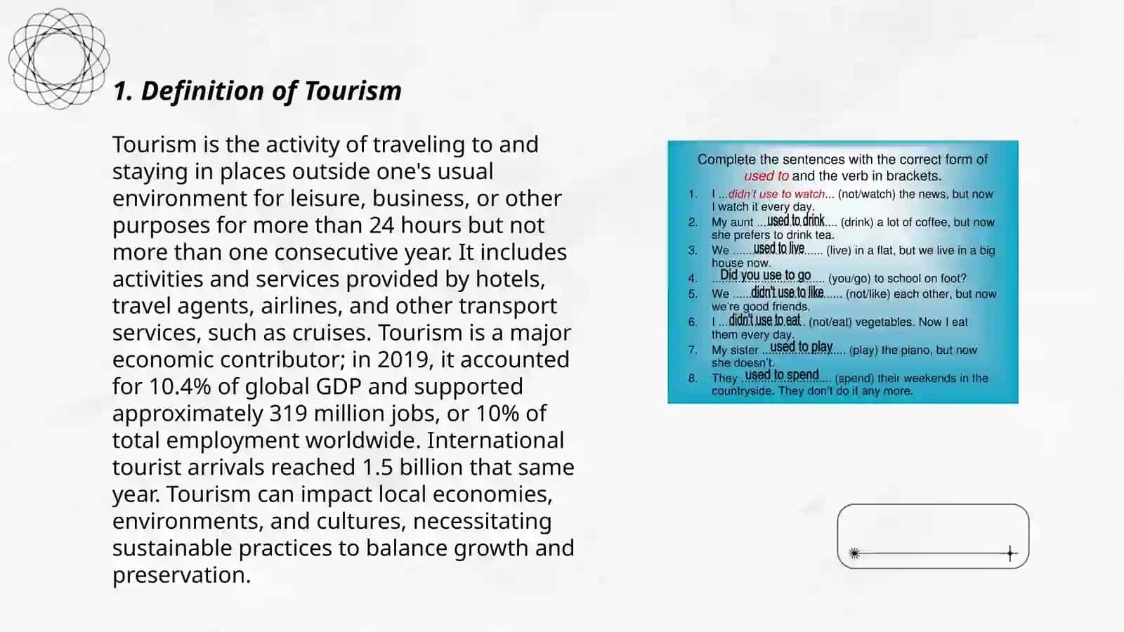 What is tourism? 3