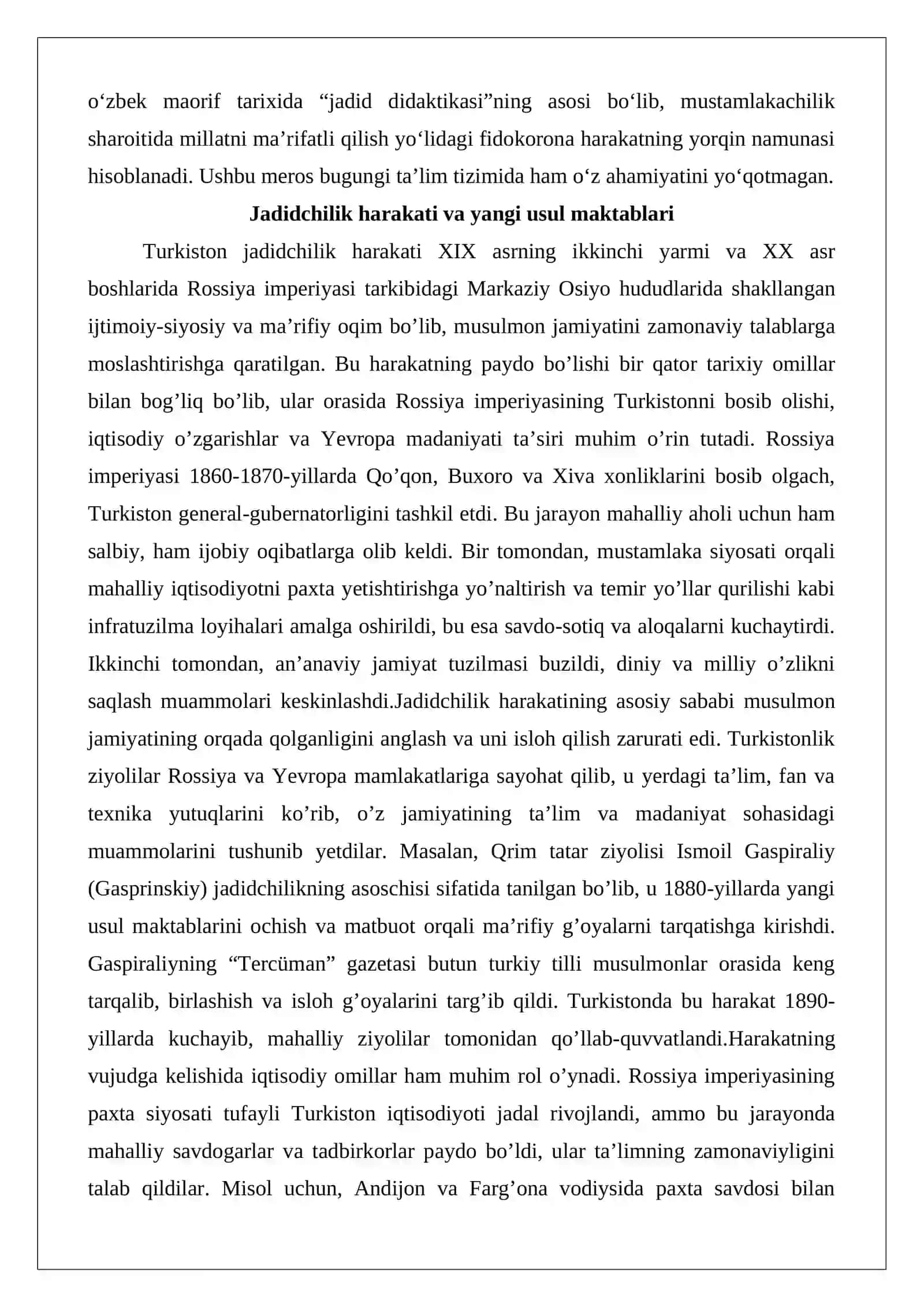 Jadid Darsliklar 3