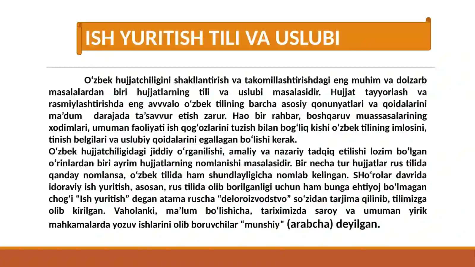 HUJJAT TURLARI VA XUSUSIYATLARI 3