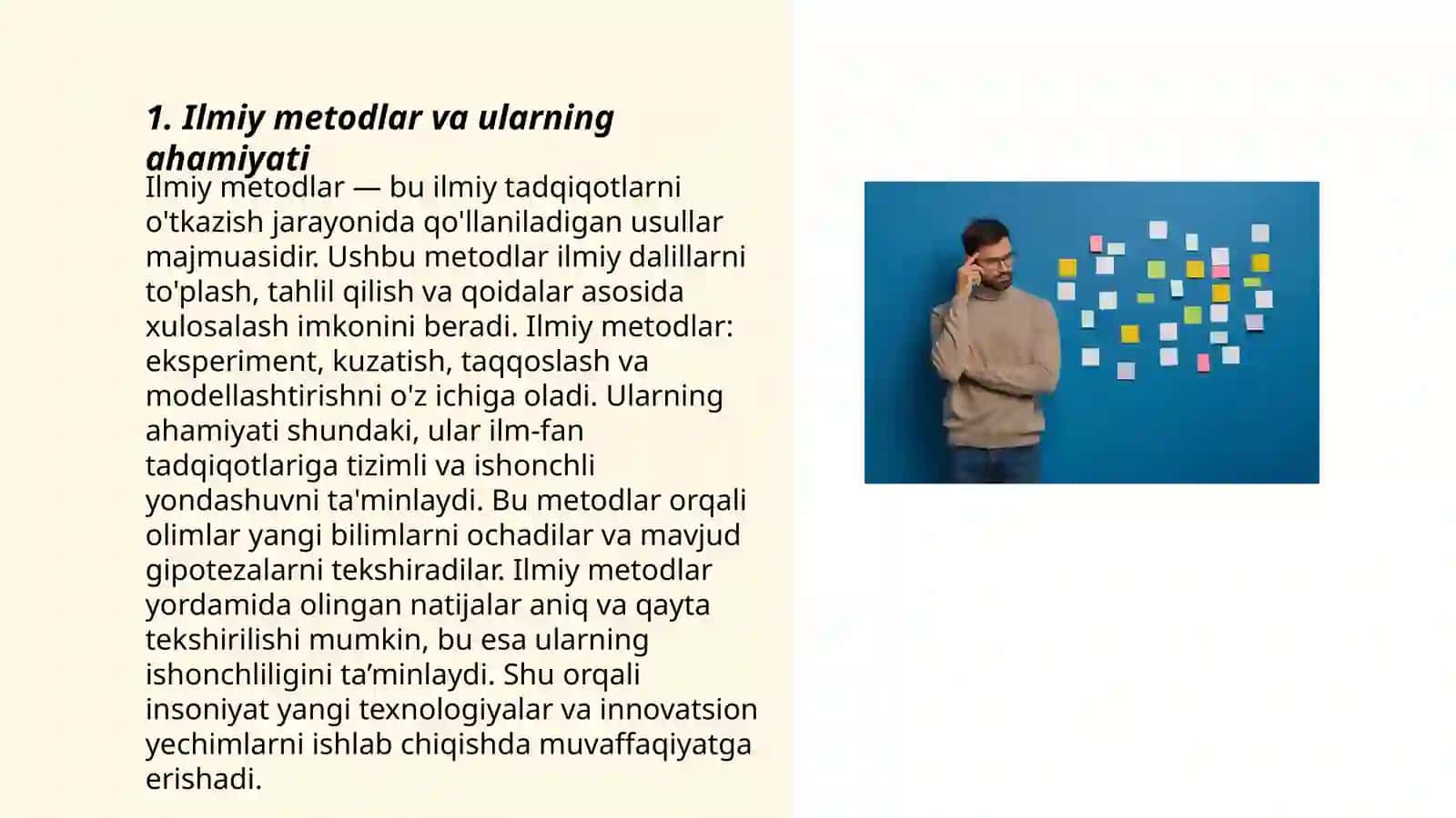 Ilmiy fikrlashni rivojlantirish 3