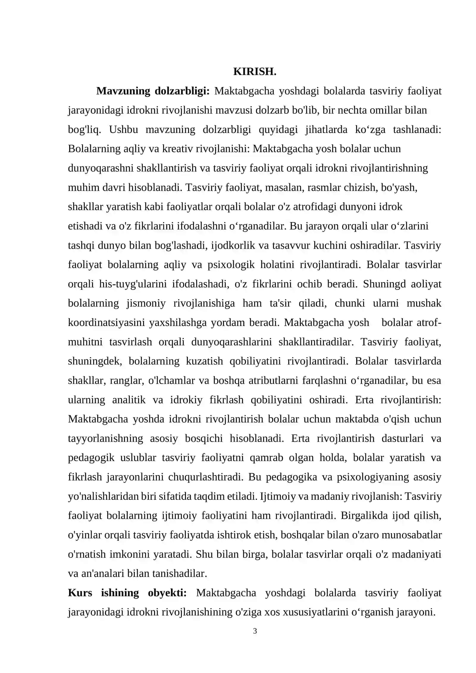 Maktabgacha yoshdagi bolalarda  tasviriy faoliyat jarayonidagi  idrokni rivojlantirish 3