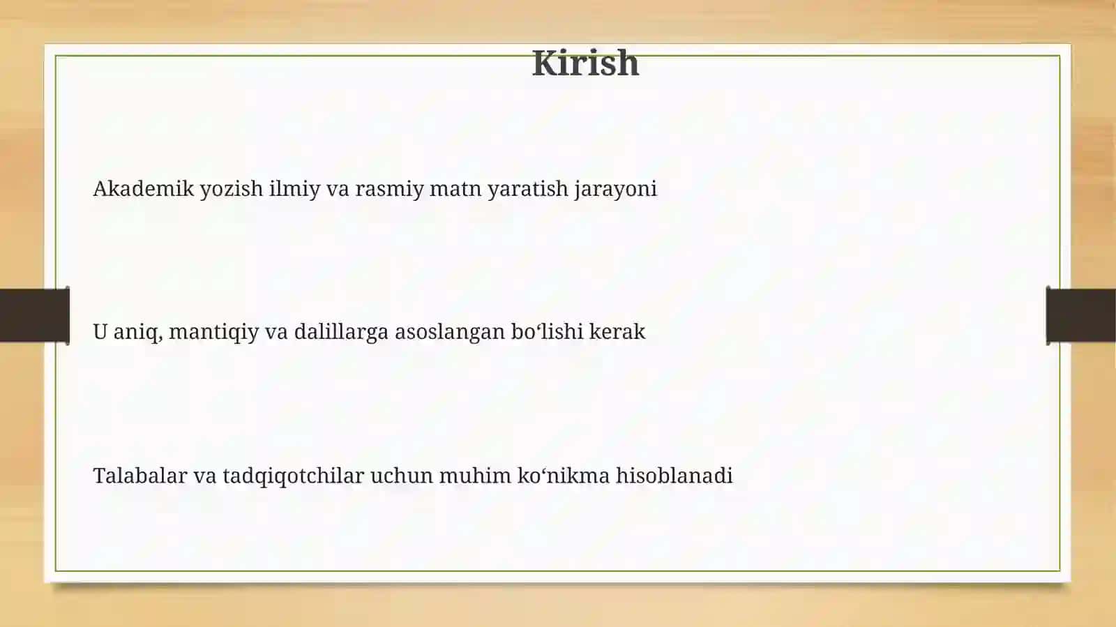 Akademik yozish 3