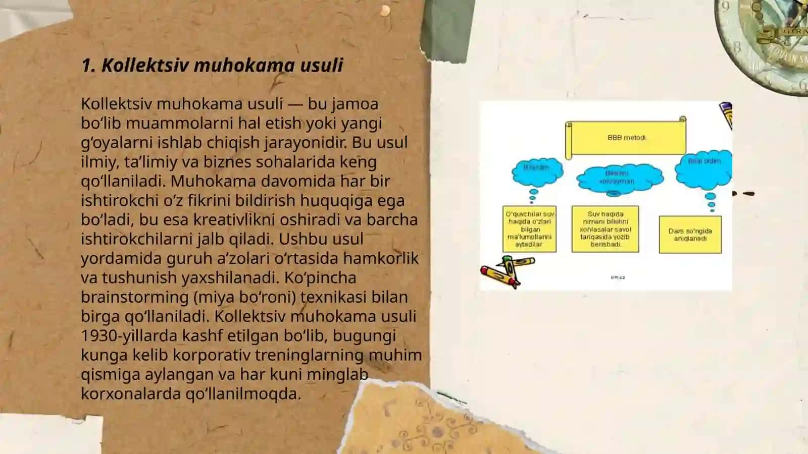 Kollektsiv muhokama usuli 3