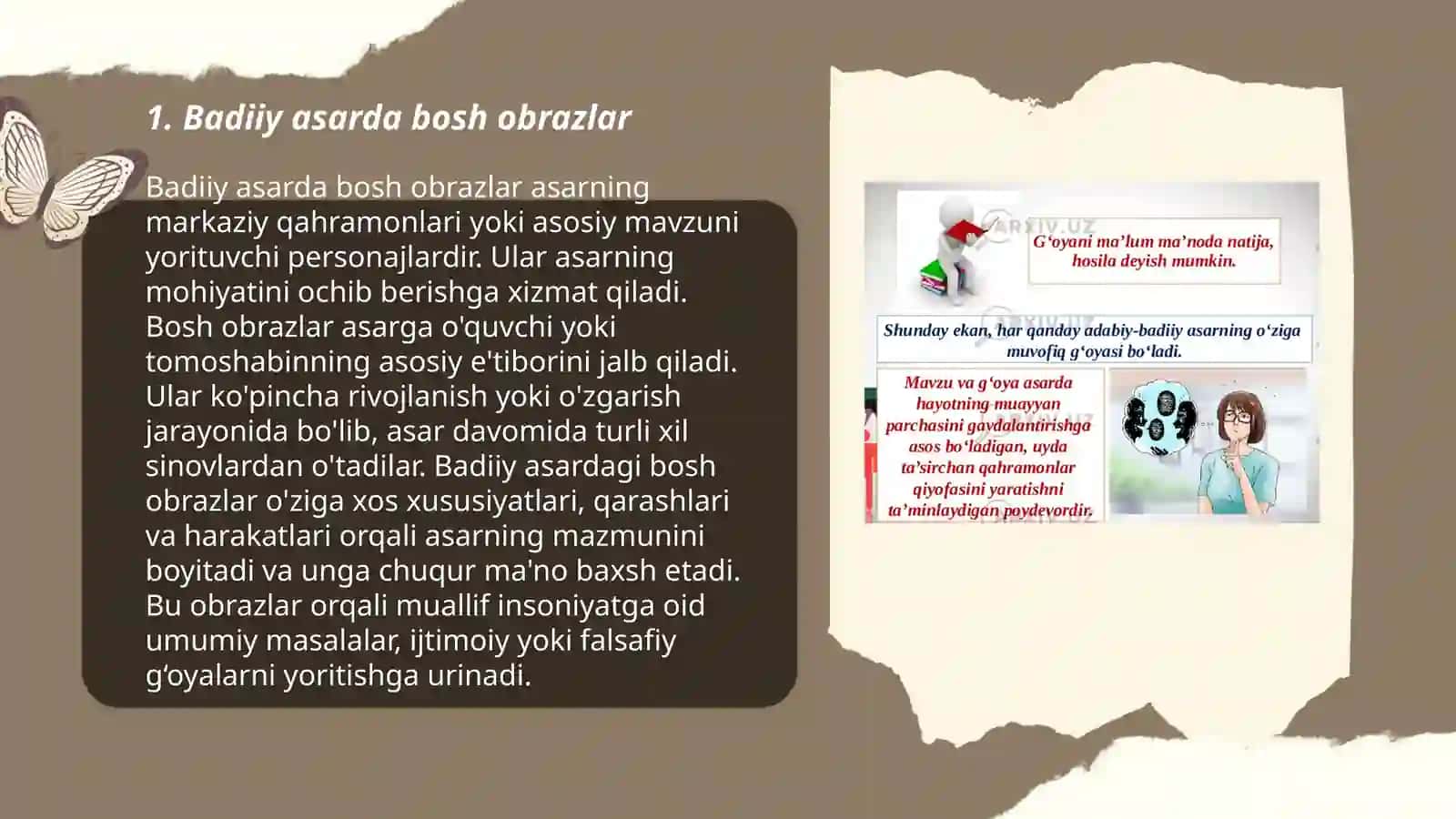 Badiiy asarda obrazlar sistemasi 3