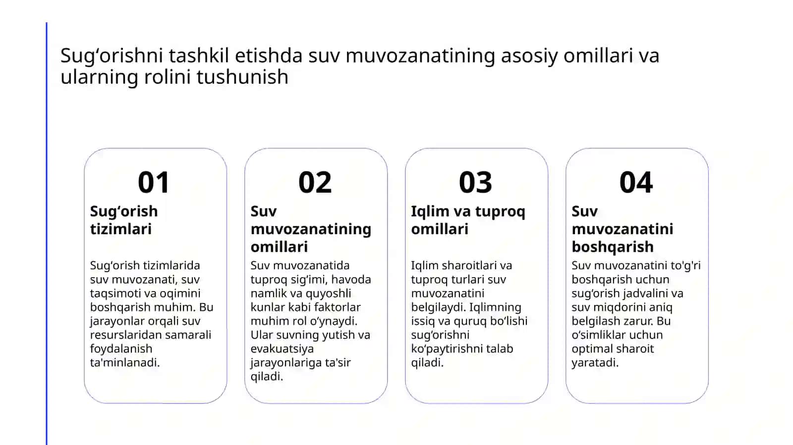 Sugʻoriladigan dehqonchilikning fiziologik asoslari 3